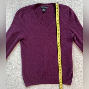 Tahari Cashmere V-Neck Sweater